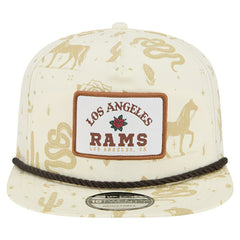 Los Angeles Rams New Era Desert Rose 19TWENTY Adjustable Hat Cream | NFL