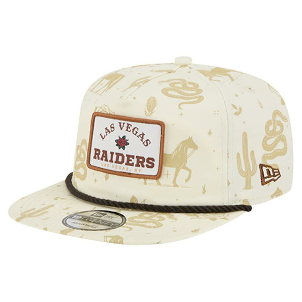 Las Vegas Raiders New Era Desert Rose 19TWENTY Adjustable Hat Cream | NFL