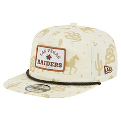 Las Vegas Raiders New Era Desert Rose 19TWENTY Adjustable Hat Cream | NFL