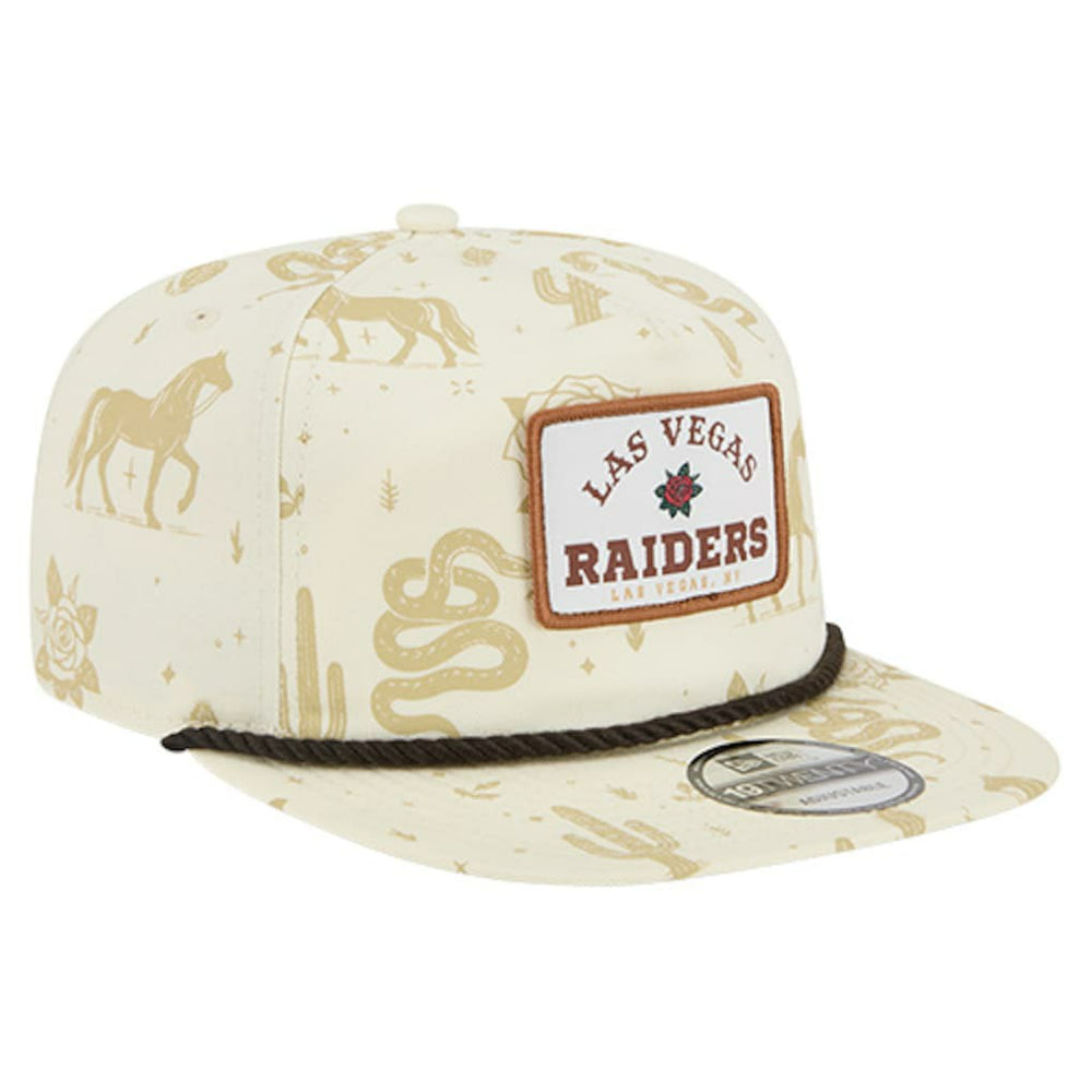 Las Vegas Raiders New Era Desert Rose 19TWENTY Adjustable Hat Cream | NFL