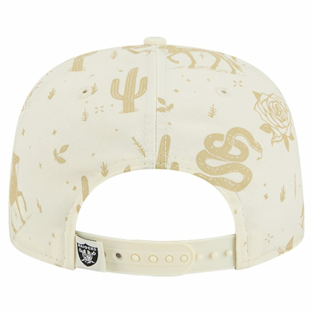 Las Vegas Raiders New Era Desert Rose 19TWENTY Adjustable Hat Cream | NFL