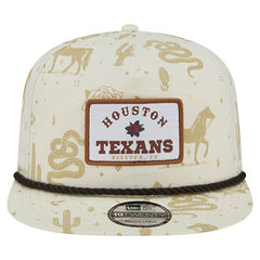 Houston Texans New Era Desert Rose 19TWENTY Adjustable Hat Cream | NFL