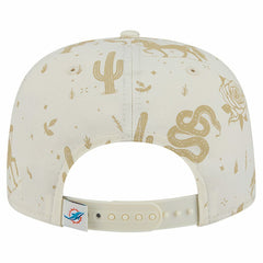 Miami Dolphins New Era Desert Rose 19TWENTY Adjustable Hat Cream | NFL