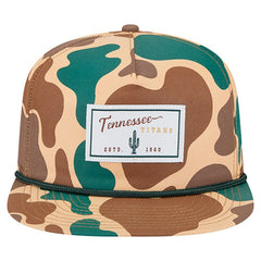 Tennessee Titans New Era Duck Rope 19TWENTY Snapback Hat Camo | NFL