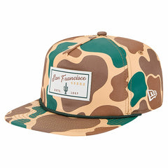 San Francisco 49ers New Era Duck Rope 19TWENTY Snapback Hat Camo | NFL