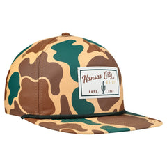 Kansas City Chiefs New Era Duck Rope 19TWENTY Snapback Hat Camo | NFL