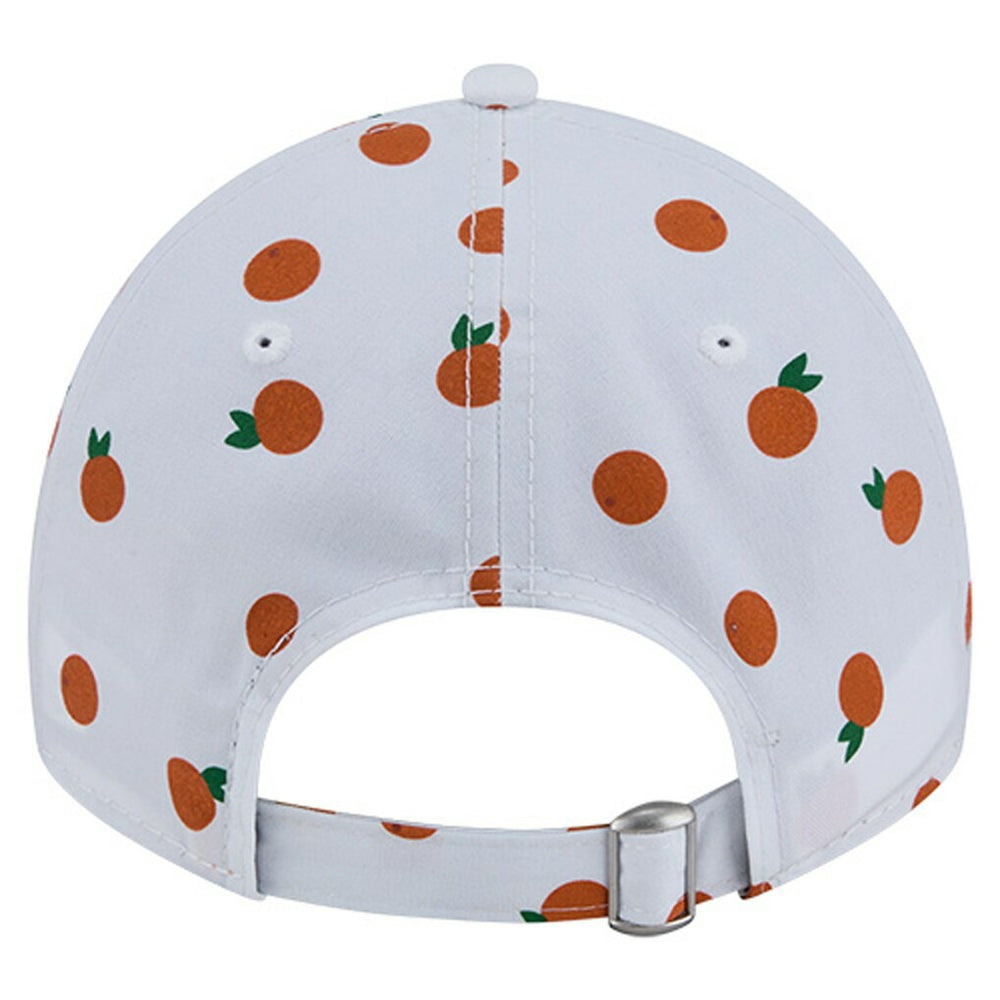 Miami Dolphins New Era Women's Fruit Pattern 9TWENTY Adjustable Hat White | NFL