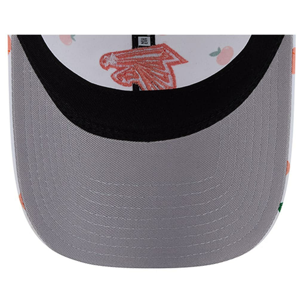 Atlanta Falcons New Era Women's Fruit Pattern 9TWENTY Adjustable Hat White | NFL
