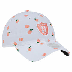 Las Vegas Raiders New Era Women's Fruit Pattern 9TWENTY Adjustable Hat White | NFL