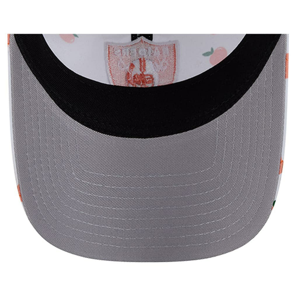 Las Vegas Raiders New Era Women's Fruit Pattern 9TWENTY Adjustable Hat White | NFL