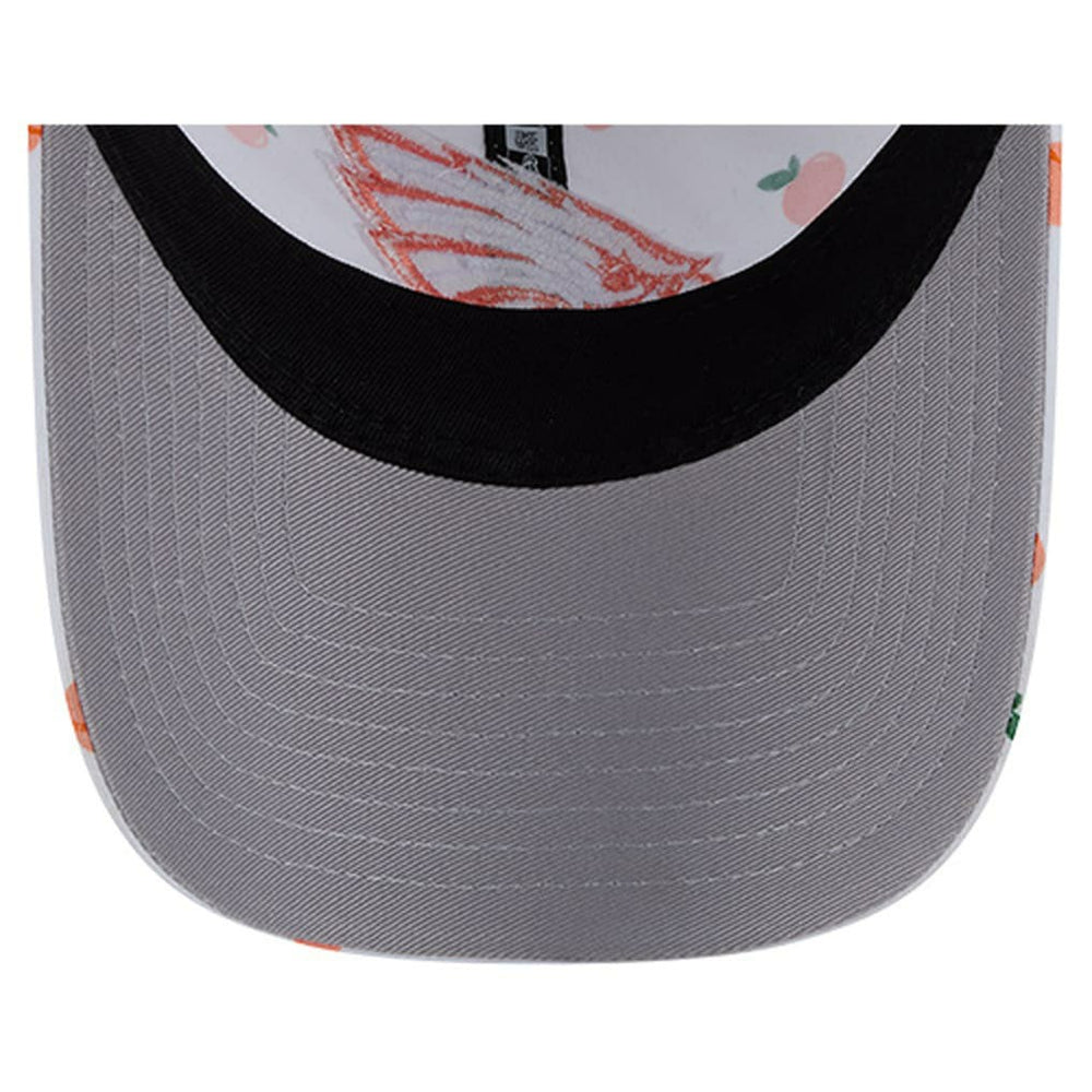 Philadelphia Eagles New Era Women's Fruit Pattern 9TWENTY Adjustable Hat White | NFL