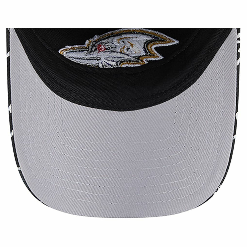 Baltimore Ravens New Era Women's Ribbon 9TWENTY Adjustable Hat Black | NFL