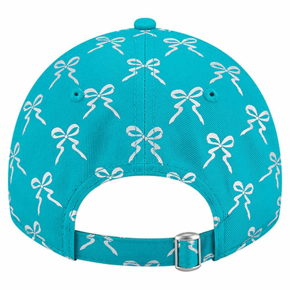 Miami Dolphins New Era Women's Ribbon 9TWENTY Adjustable Hat Aqua | NFL