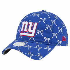 New York Giants New Era Women's Ribbon 9TWENTY Adjustable Hat Royal | NFL