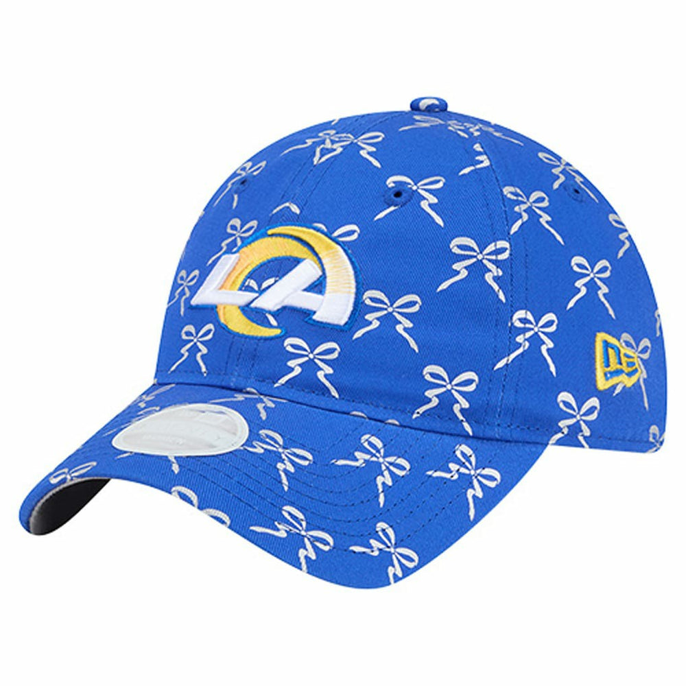 Los Angeles Rams New Era Women's Ribbon 9TWENTY Adjustable Hat Royal | NFL
