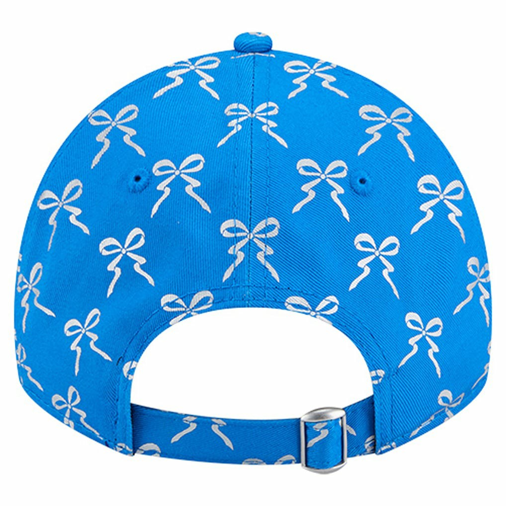 Detroit Lions New Era Women's Ribbon 9TWENTY Adjustable Hat Blue | NFL