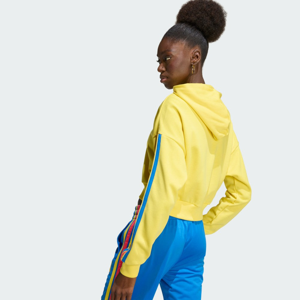 Colombia National Team Women's FIFA x World Cup Alphaskin Cropped Hoodie Yellow | Adidas Sale
