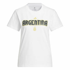 Argentina National Team Women's Jersey Hook T-Shirt White | Adidas cheap