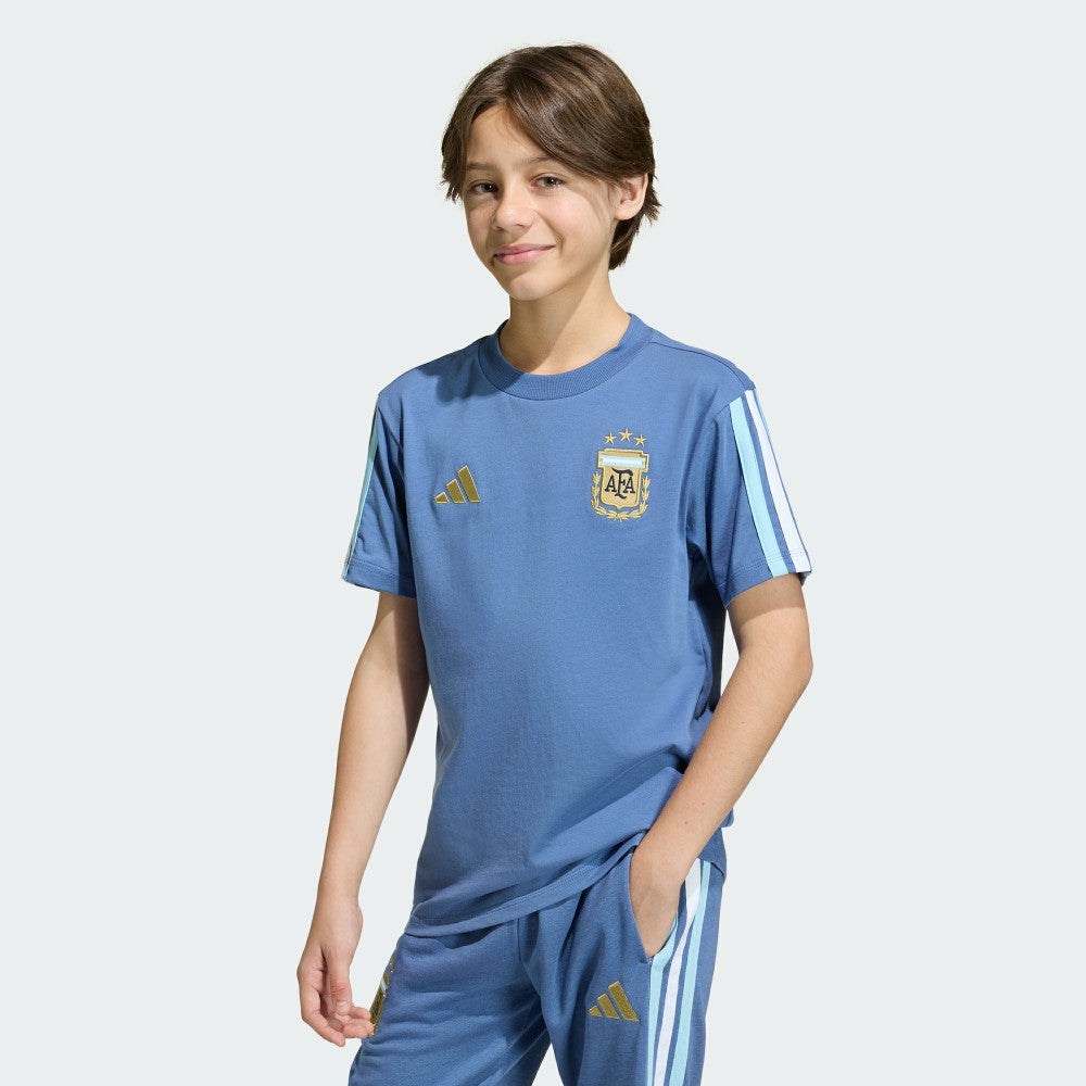 Argentina National Team Youth FIFA x World Cup Alphaskin T-Shirt Blue | Adidas
