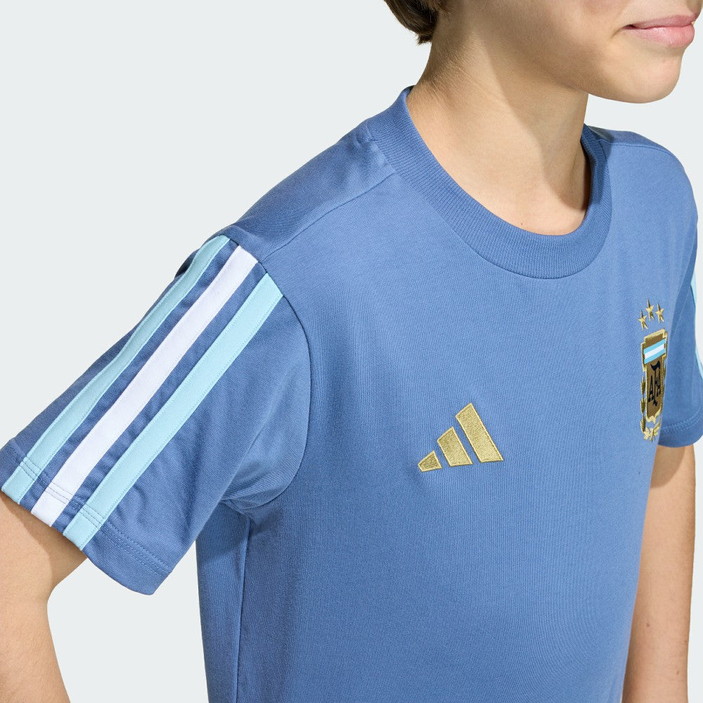 Argentina National Team Youth FIFA x World Cup Alphaskin T-Shirt Blue | Adidas