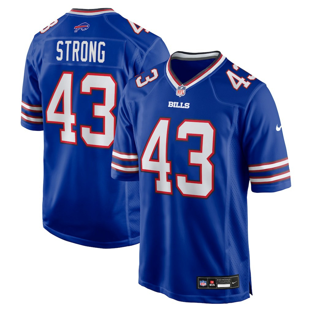 Dorian Strong Buffalo Bills Team Game Jersey Royal | Nike for Sale