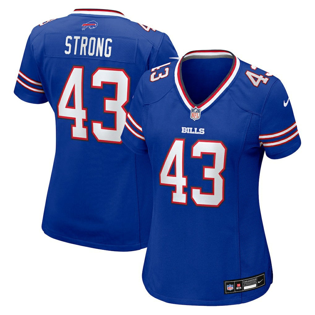 Dorian Strong Buffalo Bills Women's Team Game Jersey Royal | Nike for Sale