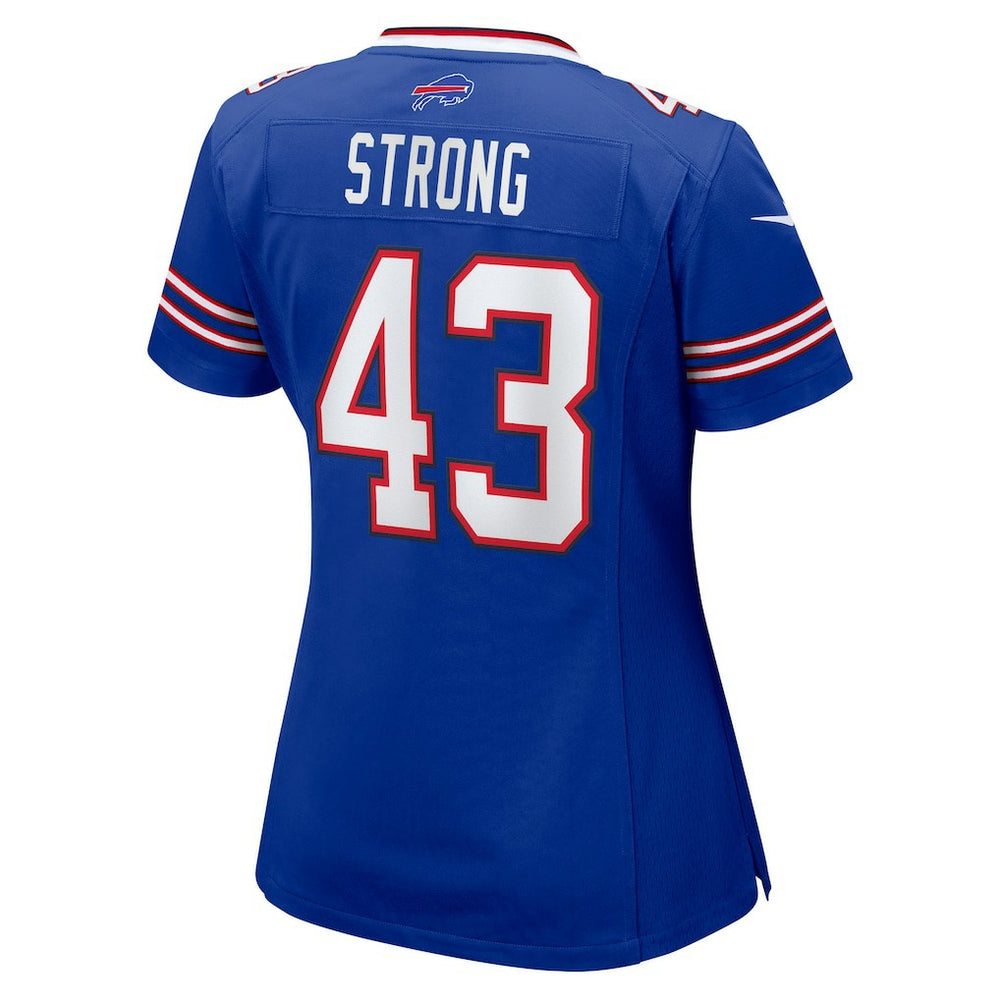Dorian Strong Buffalo Bills Women's Team Game Jersey Royal | Nike for Sale