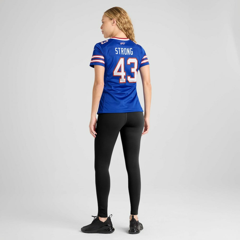 Dorian Strong Buffalo Bills Women's Team Game Jersey Royal | Nike for Sale