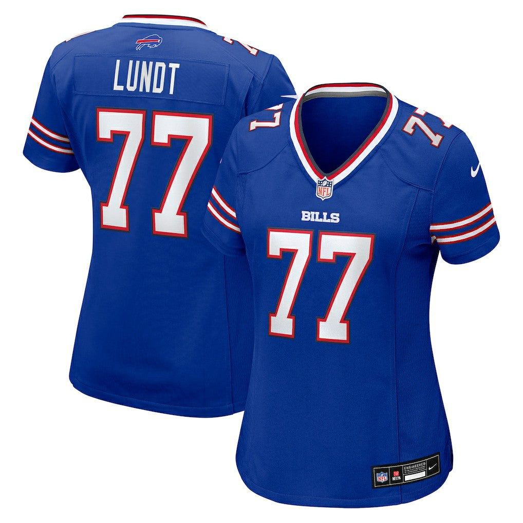 Chase Lundt Buffalo Bills Women's Team Game Jersey Royal | Nike for Sale