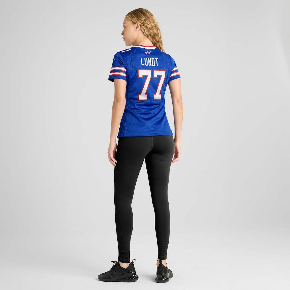 Chase Lundt Buffalo Bills Women's Team Game Jersey Royal | Nike for Sale