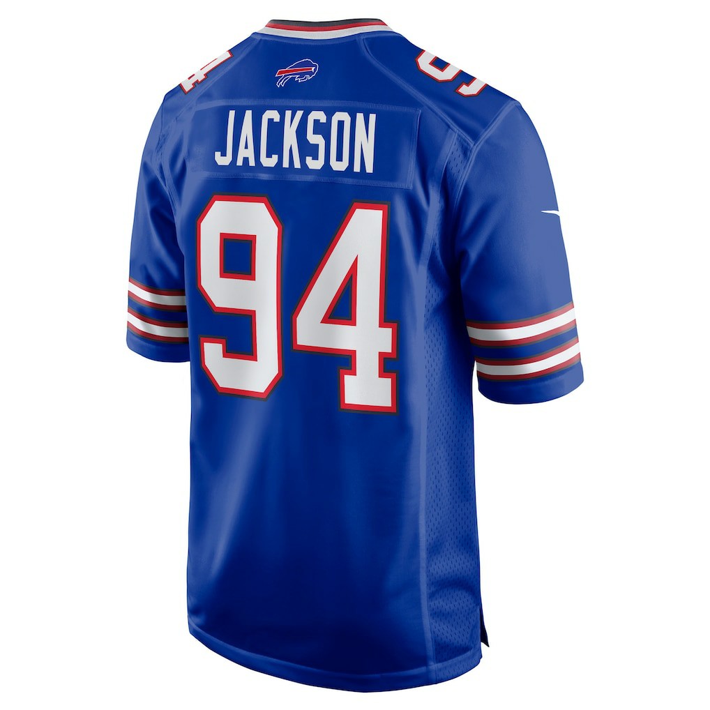 Landon Jackson Buffalo Bills Team Game Jersey Royal | Nike for Sale
