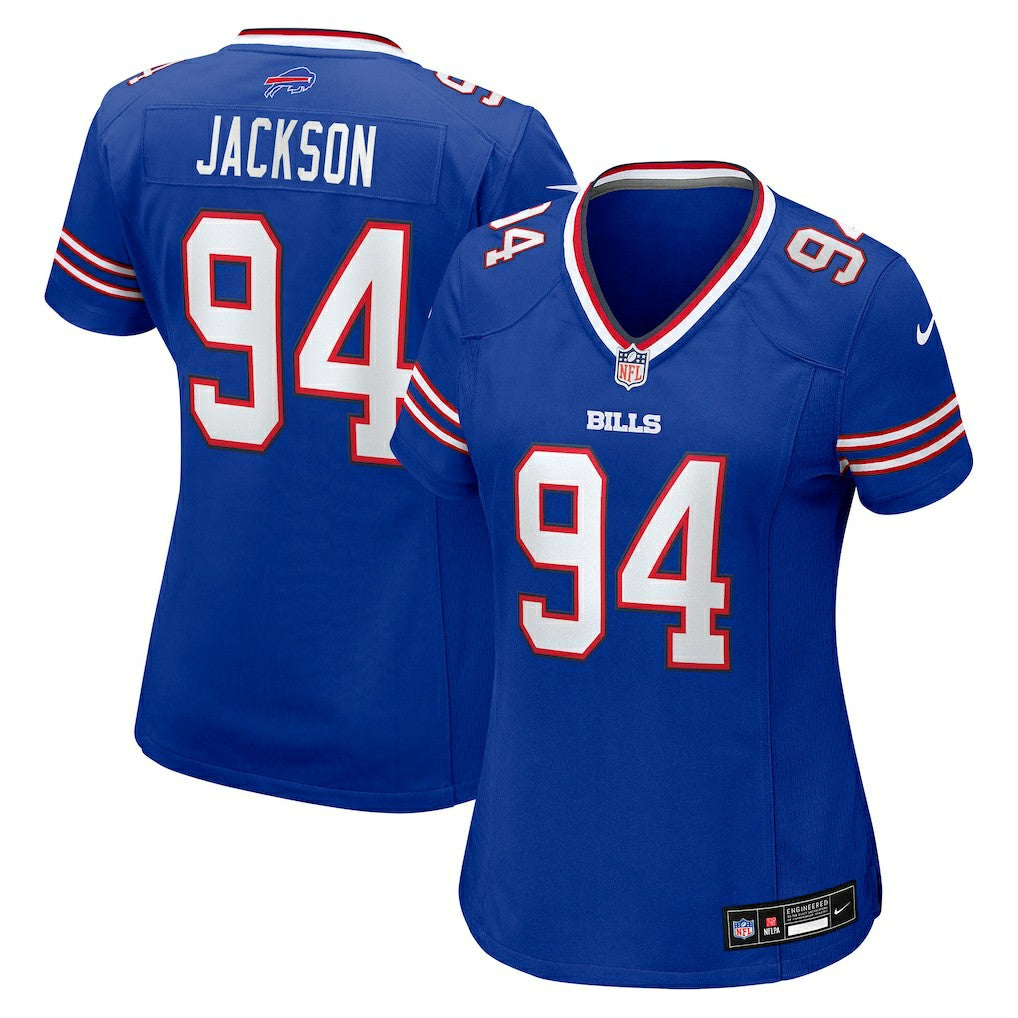 Landon Jackson Buffalo Bills Women's Team Game Jersey Royal | Nike for Sale