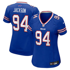 Landon Jackson Buffalo Bills Women's Team Game Jersey Royal | Nike for Sale