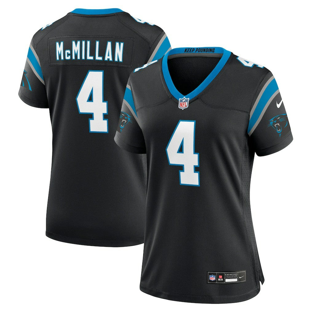 Tetairoa McMillan Carolina Panthers Women's Team Game Jersey Black | Nike for Sale