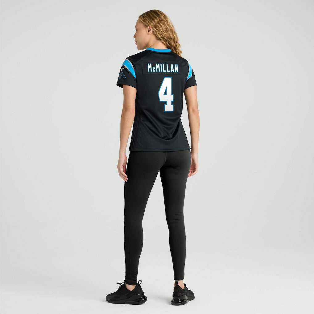 Tetairoa McMillan Carolina Panthers Women's Team Game Jersey Black | Nike for Sale