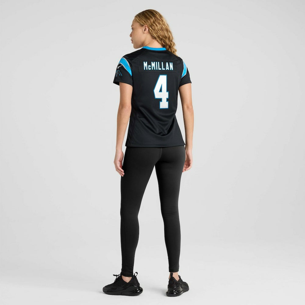 Tetairoa McMillan Carolina Panthers Women's Team Game Jersey Black | Nike for Sale