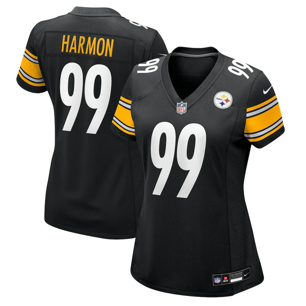 Derrick Harmon Pittsburgh Steelers Women's Team Game Jersey Black | Nike for Sale