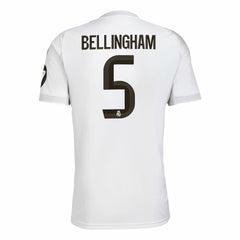 Jude Bellingham Real Madrid 2025/26 Home Replica Jersey White | Adidas