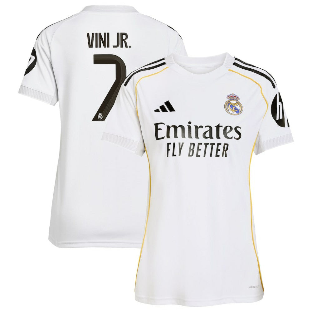 Vini Jr. Real Madrid Women's 2025/26 Home Replica Jersey White | Adidas Online
