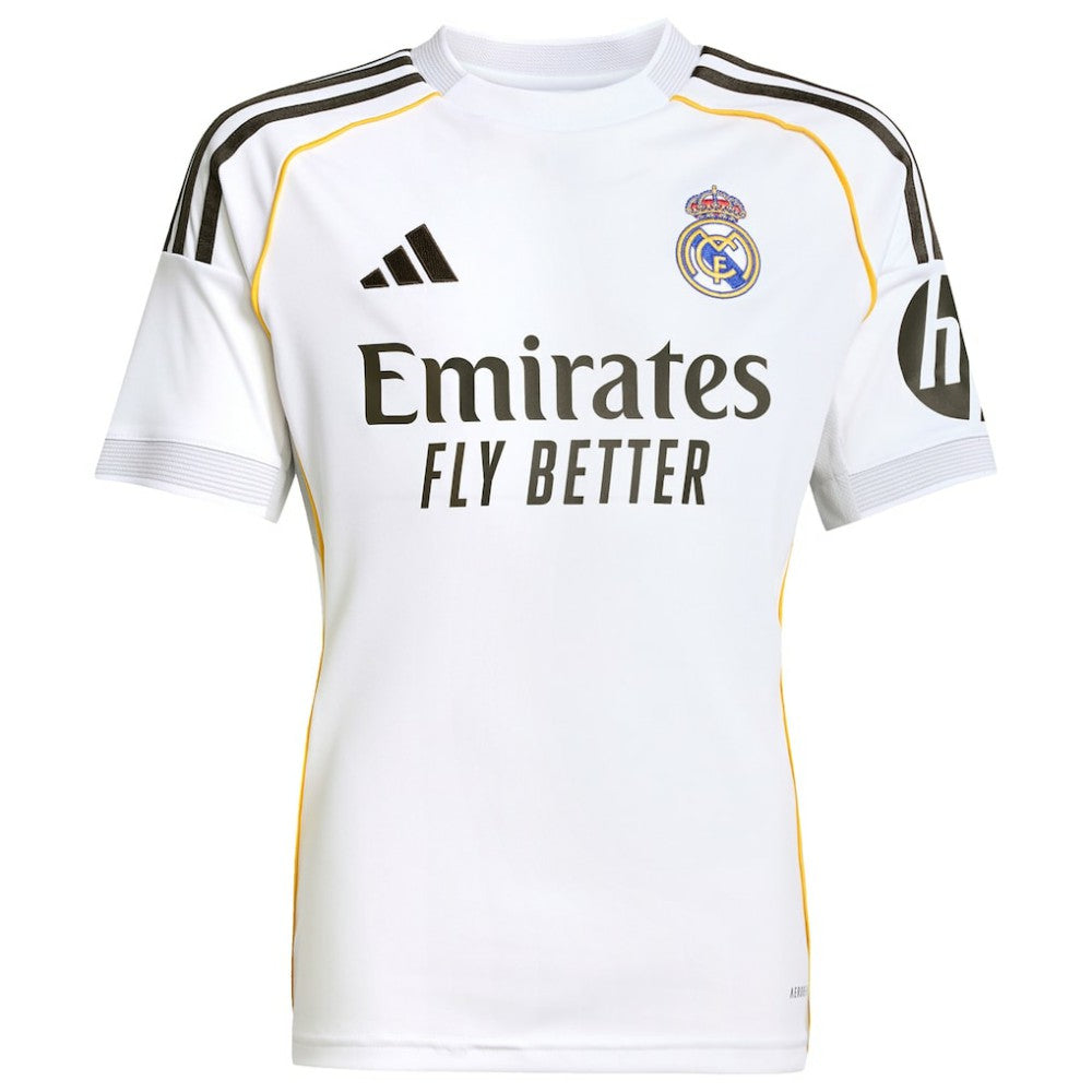 Jude Bellingham Real Madrid Youth 2025/26 Home Replica Jersey White | Adidas discount