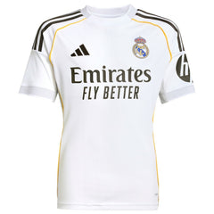 Jude Bellingham Real Madrid Youth 2025/26 Home Replica Jersey White | Adidas discount