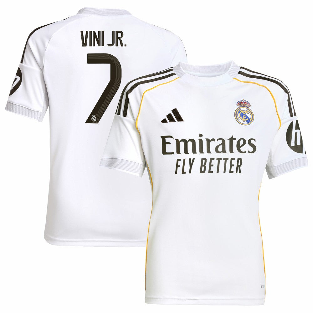 Vini Jr. Real Madrid Youth 2025/26 Home Replica Jersey White | Adidas online