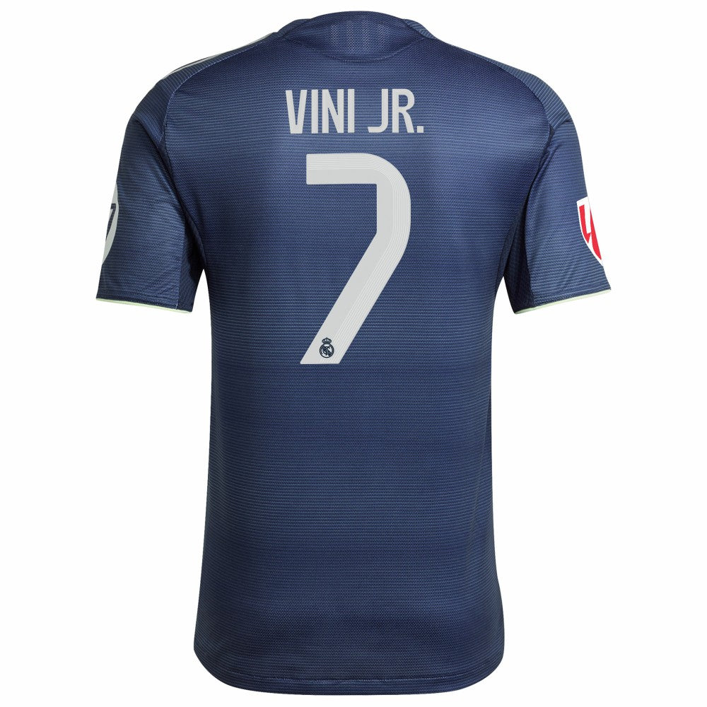 Vini Jr. Real Madrid 2025/26 Away Player Jersey Blue | Adidas discount