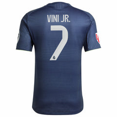 Vini Jr. Real Madrid 2025/26 Away Player Jersey Blue | Adidas discount