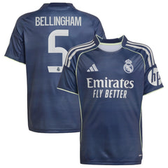 Jude Bellingham Real Madrid Youth 2025/26 Away Replica Player Jersey Blue | Adidas online