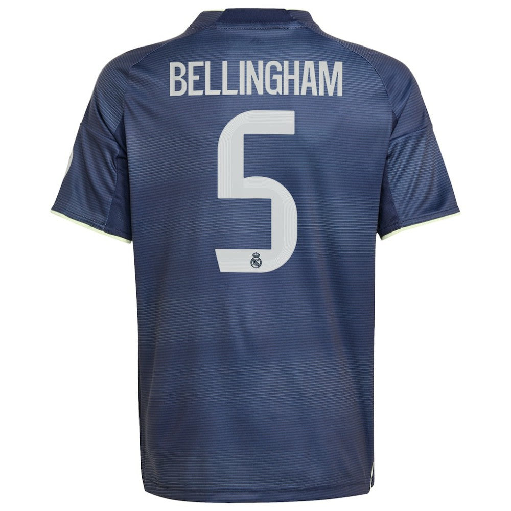Jude Bellingham Real Madrid Youth 2025/26 Away Replica Player Jersey Blue | Adidas online