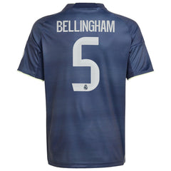 Jude Bellingham Real Madrid Youth 2025/26 Away Replica Player Jersey Blue | Adidas online