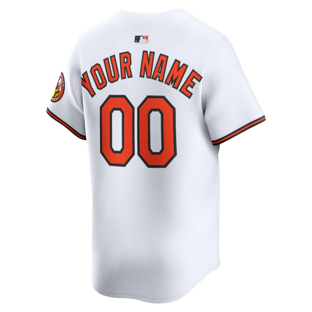 Baltimore Orioles Nike Youth Home Custom Limited Jersey - MLB
