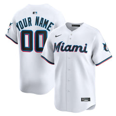 Miami Marlins Nike Youth Home Custom Limited Jersey - MLB