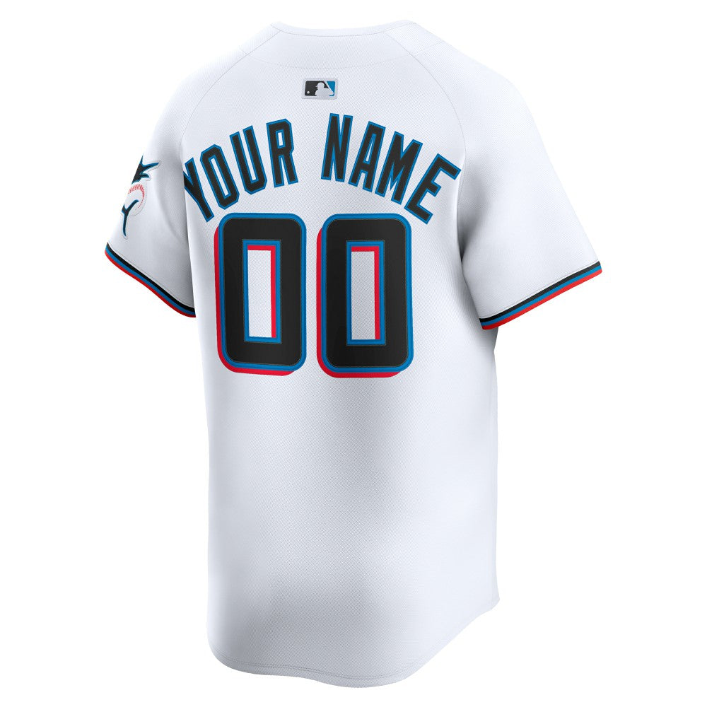 Miami Marlins Nike Youth Home Custom Limited Jersey - MLB